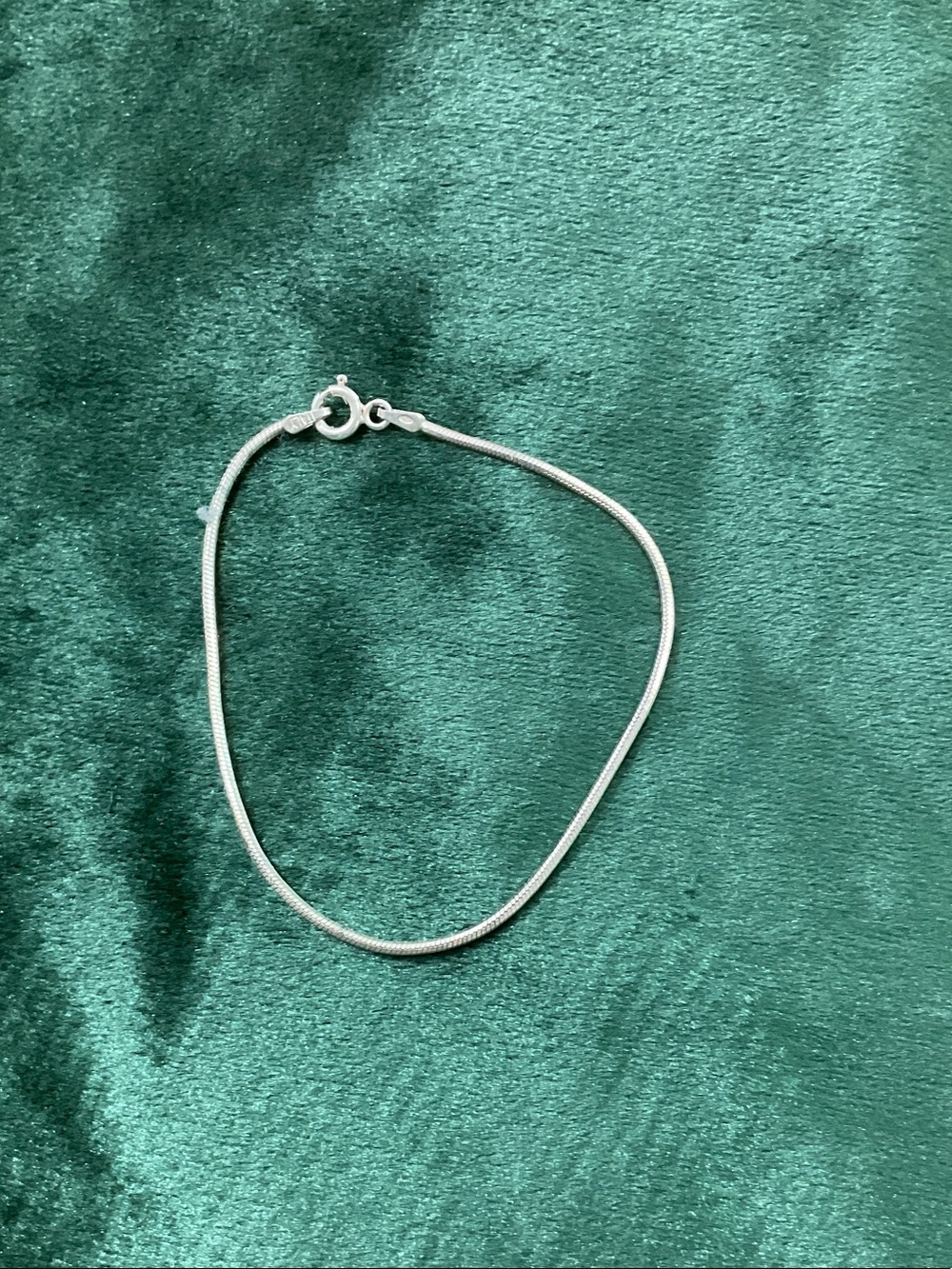 Silver 7” Chain Bracelet
